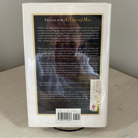 Original Man The Life and Times of Elijah Muhammad by Claude Andrew Clegg III HB - Picture 5 of 7